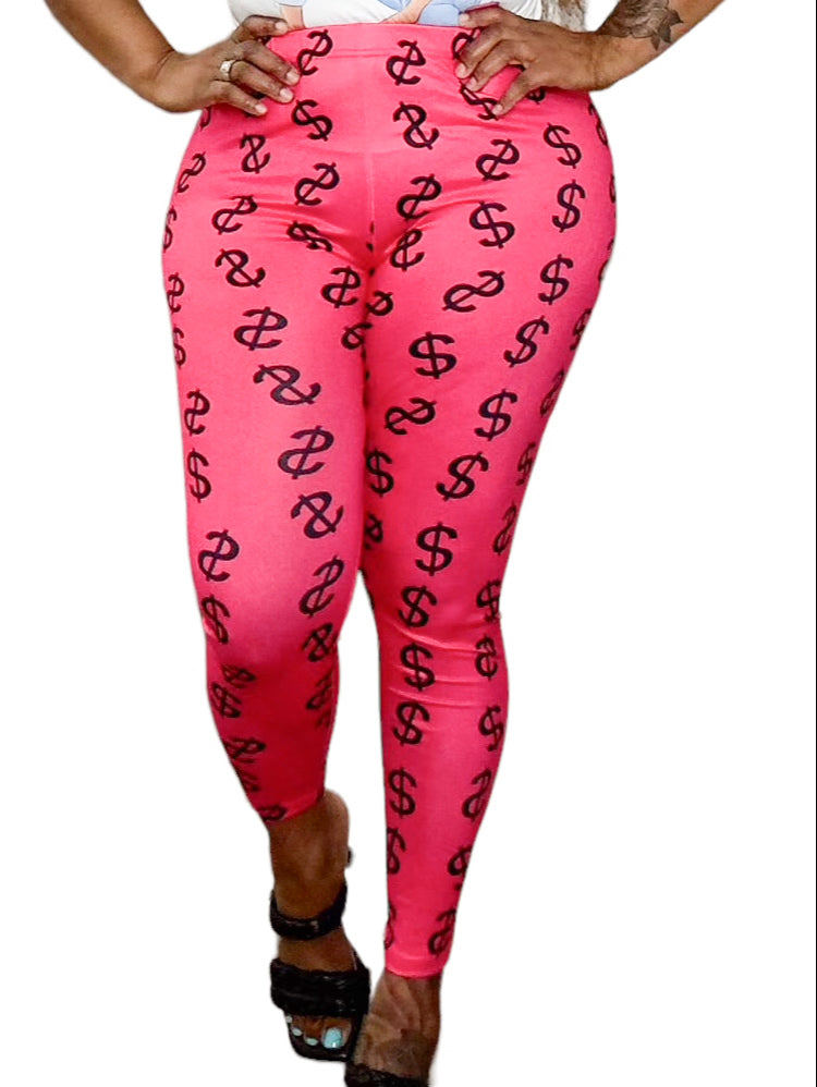 DOLLAR SIGN LEGGINGS